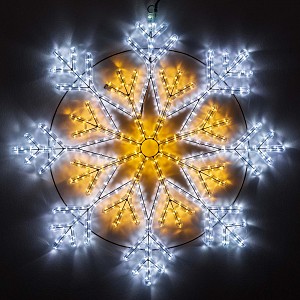 Фигура ARD-SNOWFLAKE-M12-900x900-720LED White/Warm 230V, 43W Ardecoled, IP65 Arlight (034262)