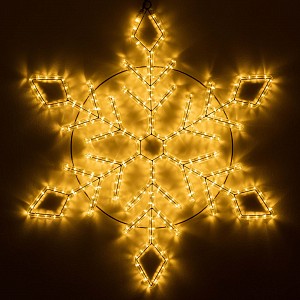 Фигура ARD-SNOWFLAKE-M9-900x900-360LED Warm 230V, 22W Ardecoled, IP65 Arlight (034257)