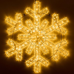 Фигура ARD-SNOWFLAKE-M11-1250x1200-604LED Warm 230V, 36.5W Ardecoled, IP65 Arlight (034261)