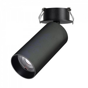Светильник SP-GABI-BUILT-FLAP-R60-12W Warm3000 BK 60 deg 230V IP40 металл 5 лет Arlight (052359)