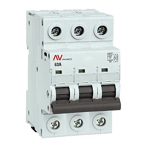 Выключатель нагрузки AVN 3P 63A AVERES EKF (avn-3-63-av)
