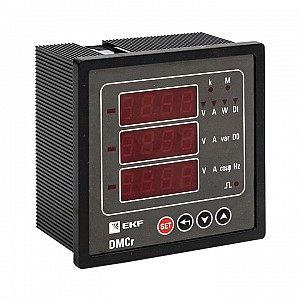 Прибор цифровой измерительный комбинированный DMC-r с интерфейсом RS-485 на панель 96x96 (квадратный вырез) PROxima EKF (DMC-963r)