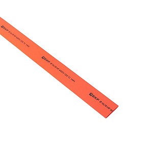 Трубка термоусаживаемая ТУТ нг 16/8 красная в отрезках по 1м PROxima EKF (tut-16-r-1m)