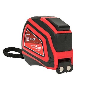 Рулетка измерительная РС-10 (5 м х 25 мм) Autostop EKF (rs-10-5-25-quad)