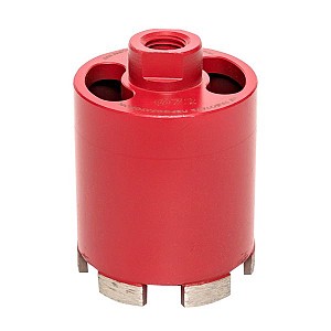 Коронка алмазная для дрелей (верхнее пылеудаление) DCH-72MHS M16 Professional EKF (dch-72-mhs-m16)