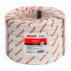 Купить Кабель сигнальный КСПВ 2х0,5мм, бухта 500м REXANT