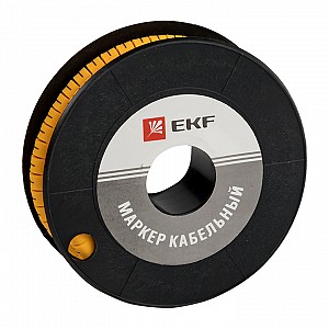 Маркер кабельный 4,0 мм2 "L" (500 шт.) (ЕС-2) E KF PROxima EKF (plc-KM-4-L)