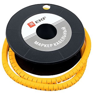 Маркер кабельный 4.0кв.мм 5 (500ед) (ЕС-2) EKF (plc-KM-4-5)