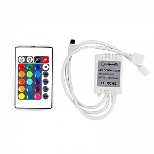 LED RGB контроллер инфракрасный (IR) 12 V/6 A инфракрасный (IR) LAMPER