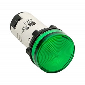 Матрица светодиодная AD16-22HS зеленая 24В AC/DC IP65 PROxima EKF (ledm-ad16-g-24-65)