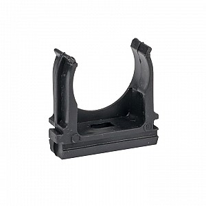 Крепеж-клипса черная d25мм Plast PROxima (10шт) EKF (derj-z-25b)