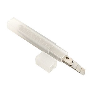 Набор сегментированных лезвий 9 мм НС-10 Master EKF (cm-s10-ms)