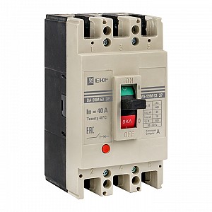 Выключатель автоматический ВА-99М 63/40А 3P 25кА EKF (mccb99-63-40m)