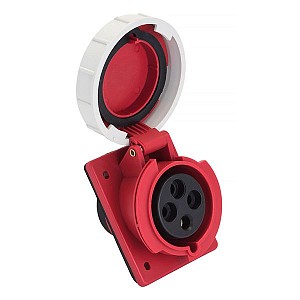 Розетка стационарная внутренняя угловая 4242 3Р+РЕ 32А 380В IP67 PROxima EKF (ps-4242-32-380)