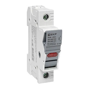 Предохранитель-разъединитель DF 10х38 1Р (тип ПВЦ) EKF (df101-e)
