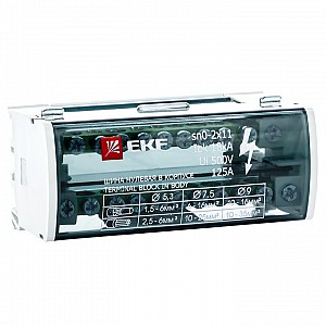Шина нулевая в корпусе 2х11 125А EKF (sn0-2x11)
