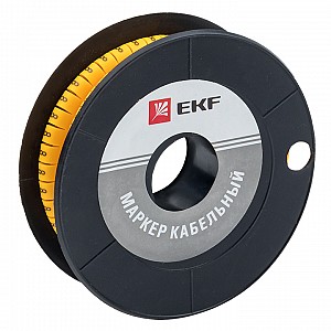 Кольцо маркировочное 0-1.5мм (8) КМ (1000шт) EKF (plc-KM-1.5-8)