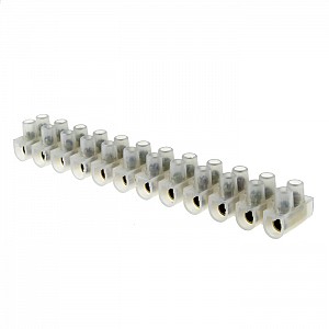Колодка клеммная полиэтилен 1-4(6) мм2 6А 12 секций EKF (plc-KK-6-6)