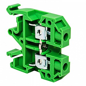 Клемма проходная винтовая JXB 4 мм2 зеленая EKF (plc-jxb-4/35gn), plc-jxb-4/35gn
