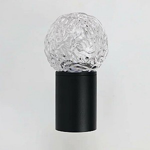 Фасадный светильник General GWL-G9-5-ROUND-IP65 Черный Квазар