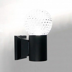 Фасадный светильник General GWL-G9-5-ROUND-IP65 Черный Антарес