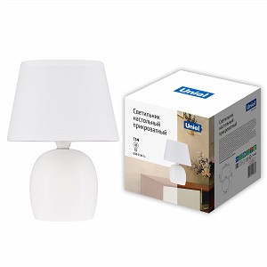 Светильники настольные Uniel UML-B304 E14 WHITE