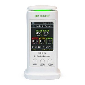 ECO-5 серия ECOLINE Анализатор воздуха (Предназначен для определения содержания мелкодисперсной пыли, формальдегидов, летучих органических веществ и бензола в воздухе)