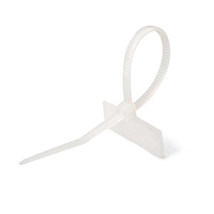 КСМ 3x200 (бел) (100шт) Стяжка нейлоновая (Крепление, бандажирование и маркировка проводов диаметром до 44 мм)