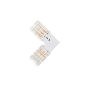 Коннектор WOLTA WLS-3PIN-CCT-SMD-10MM-L угловой для ленты SMD CCT шириной 10мм, комплект 3шт.