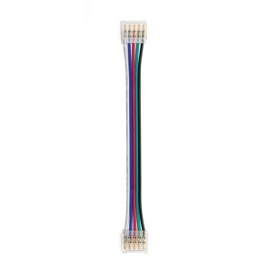 Коннектор WOLTA WLS-5PIN-RGBW-12MM-2 выводной/последовательный для ленты SMD RGBW шириной 12мм, пров