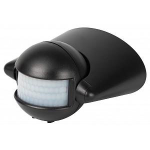 MD 03 Датчик движения ЭРА MD 03 настенный инфракрасный 1200 Вт угол 180° IP44 черный