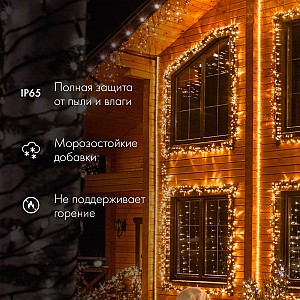 Дюралайт LED двухжильный 24В 13мм 36 LED/м ТЕПЛЫЙ БЕЛЫЙ постоянное свечение модуль 0,5м бухта 100м NEON-NIGHT