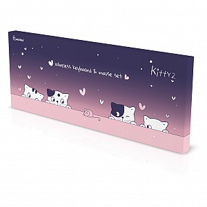 Комплект клавиатура+мышь мультимедийный Smartbuy 668396 Kitty 2 (SBC-668396AG-KT2) /10