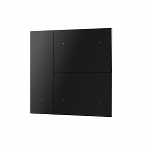 Накладка панели INTELLIGENT ARLIGHT KNX-23-3G-SUF Black (Backlight) (IARL, IP20 металл, 2 года) (051091)