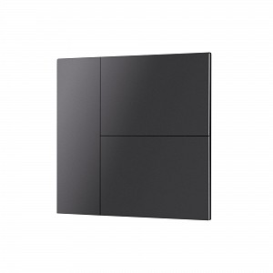 Накладка панели INTELLIGENT ARLIGHT KNX-23-3G-SUF Dark Grey (Backlightless) (IARL, IP20 металл, 2 года) (052877)