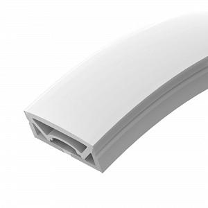 Профиль силиконовый WPH-FLEX-5025-TOP-S23-5m WHITE (ARL, силикон) Arlight (049947)