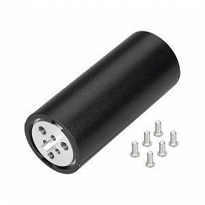 Соединитель профиля ROUND-D36-360-180 BLACK (ARL, металл) Arlight (050536)