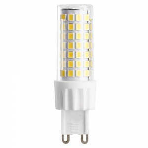 Лампа светодиодная диммируемая, (10W) 230V G9 4000K JCD, LB-438