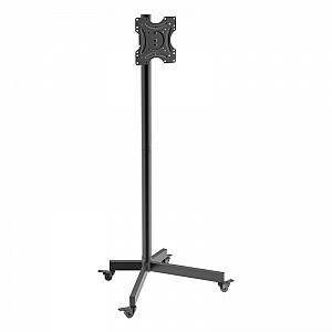 Напольная стойка с кронштейном для телевизора 19"-42", на колесах REXANT