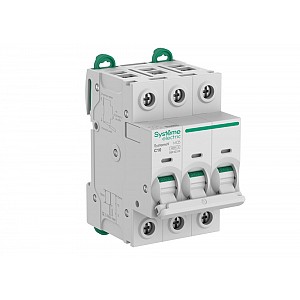 Выключатель автоматический (АВ) C 10A 3P 10kA 400В Systeme9 Systeme (Schneider) (S9F32310)