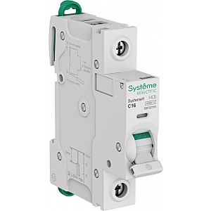 Выключатель автоматический (АВ) C 16A 1P 10kA 230В Systeme9 Systeme (Schneider) (S9F32116)