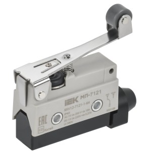 Микропереключатель концевой МП-7121 рычаг с роликом IP40 IEK