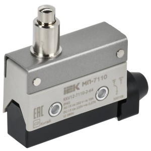 Микропереключатель концевой МП-7110 удлиненный толкатель IP40 IEK