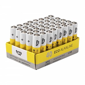 LR03 CP Eco Alkaline (40 шт.) желт.