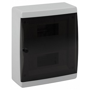 bs18cw  Корпус пластиковый навесной ЭРА COMFORT ЩРН-П-18 IP41 прозрачная крышка белый