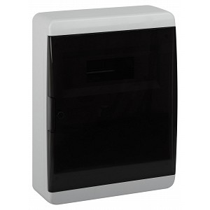 bs24cw  Корпус пластиковый навесной ЭРА COMFORT ЩРН-П-24 IP41прозрачная крышка белый