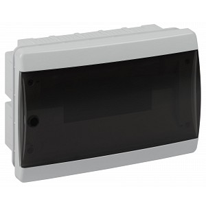 bf12cw Корпус пластиковый встраиваемый ЭРА COMFORT ЩРВ-П-12 IP40 прозрачная крышка белый