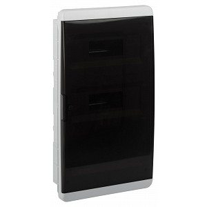 bf36cw  Корпус пластиковый встраиваемый ЭРА COMFORT ЩРВ-П-36 IP40 прозрачная крышка белый