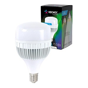 Лампа светодиодная LED 150Вт 220В Е40 D140х231 6500К дневной 13200 лм