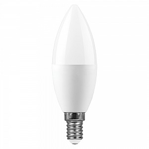 Лампа светодиодная, 20W 230V E14 2700K C37, SBC3720